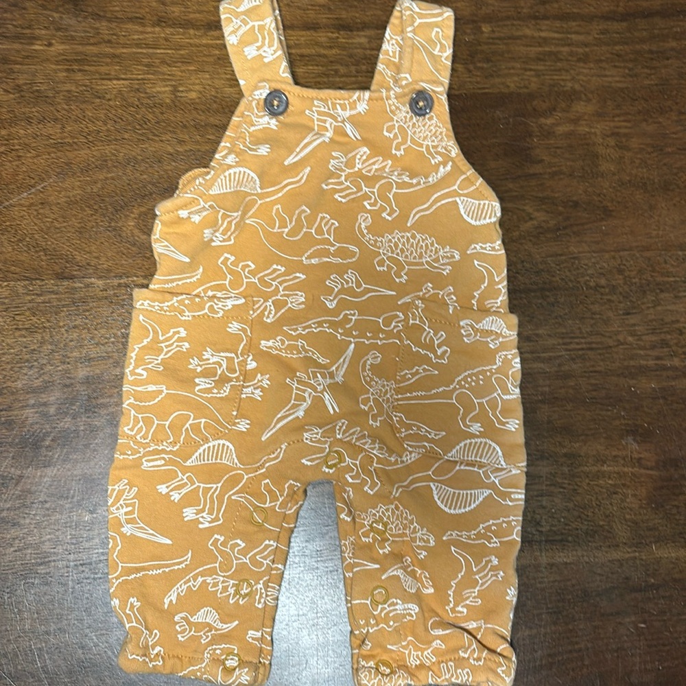 Little Boys Dinosaur Overalls - Little Lad